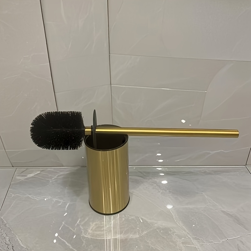 1pc 304 Stainless Steel Toilet Brush For Bathroom Toilet