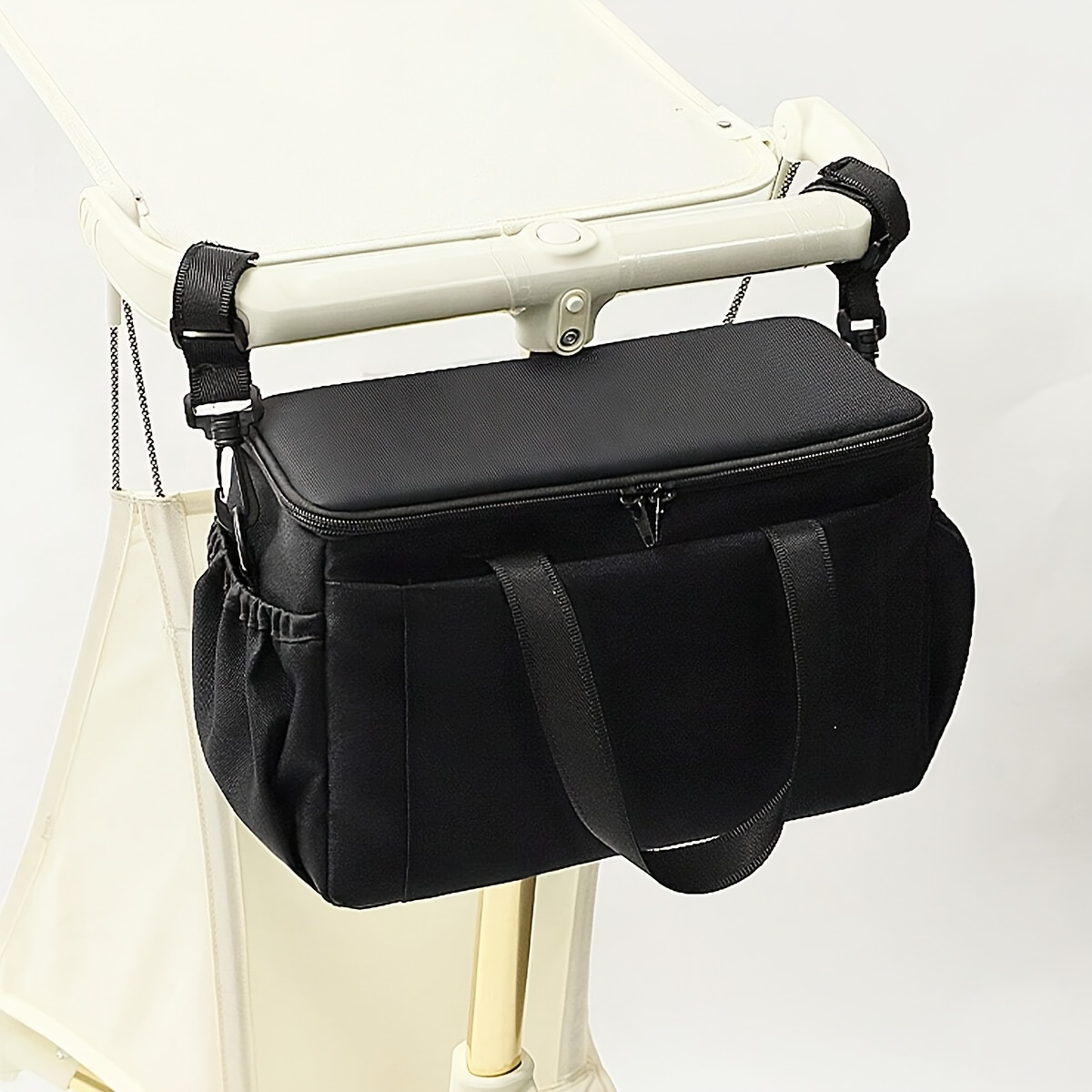 

1pc Stroller Hanging Bag, Mommy Bag, Crossbody Bag, Trendy Handbag, Stain Resistant And Dirt Resistant Large Capacity Hanging Bag
