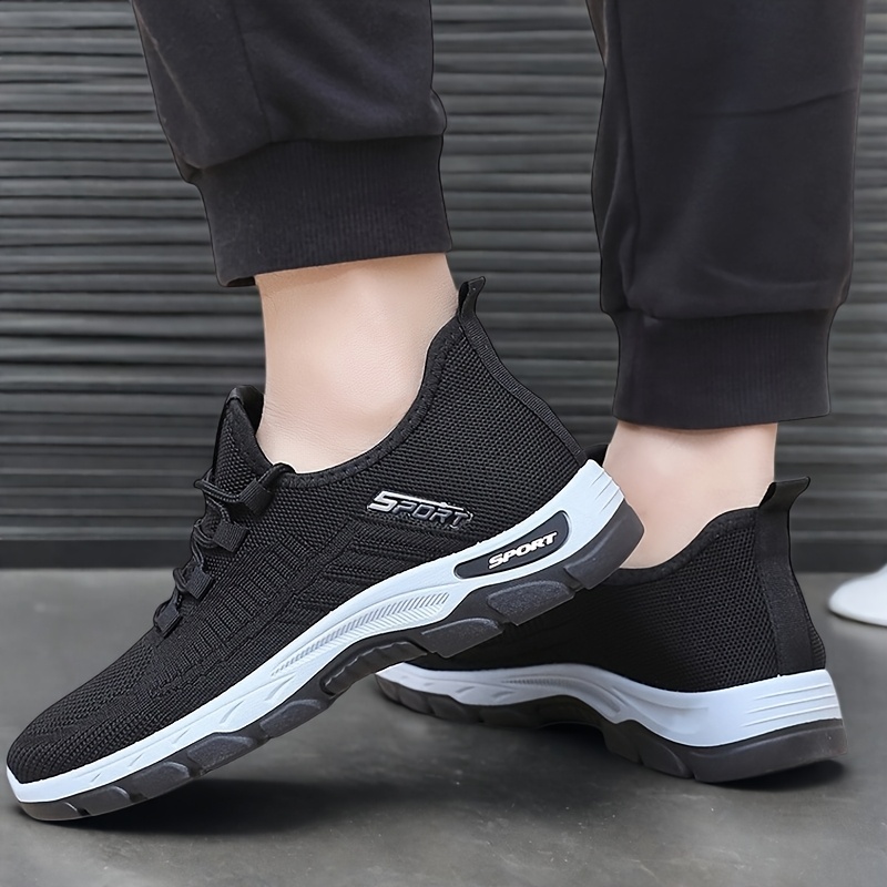 Walking Shoes Sneakers Pronation Men's Breathable Fabric Sneakers