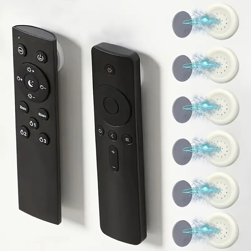magnetic wall hooks 2 4 8 anti loss remote control and refrigerator magnet holder organizer details 1
