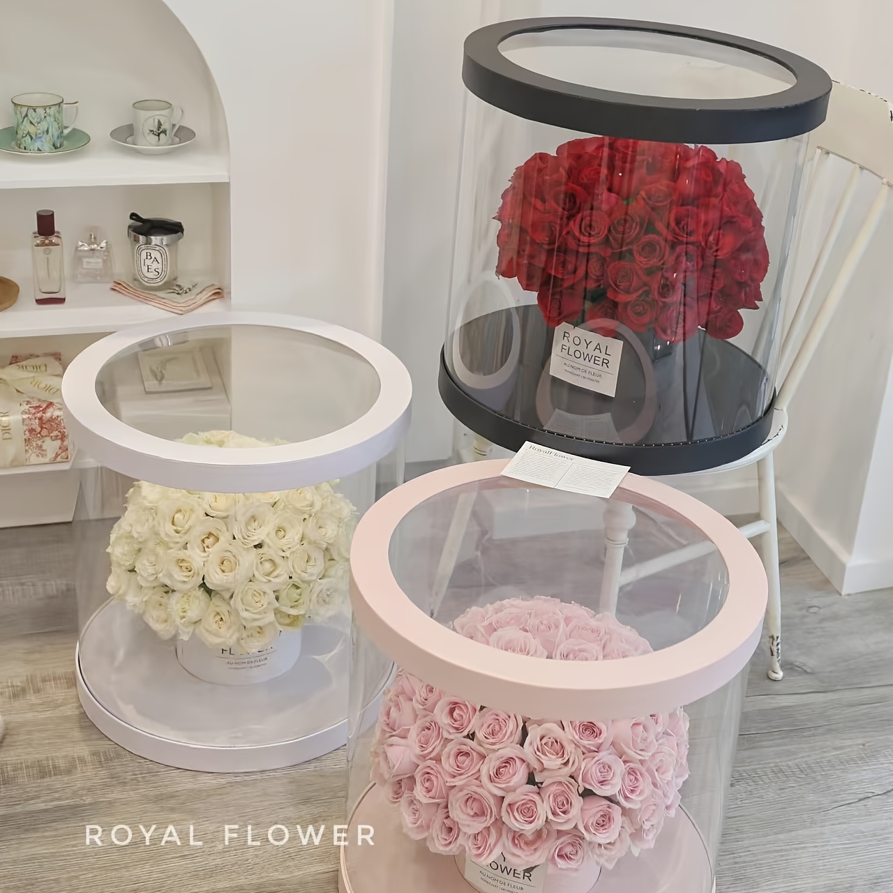 3pcs Transparent Spherical Gift Boxes with Lids - Perfect for Flowers, Crafts, and Rose Bears - Durable Plastic Surprise Cases Ideal for Christmas, Valentine's Day & More, Birthday Box, Large Gift Boxes, Jewelry Gift Box, Gift Packaging, Box For Gift, Gift Boxes For Wedding, Wedding Favor Boxes, Candy Box, Christmas Boxes For Gifts, Christmas Cookie Boxes, Craft Storage, Elegant Presentation, Lightweight Packaging, Sturdy Construction, Storage Container, Craft Enthusiasts,