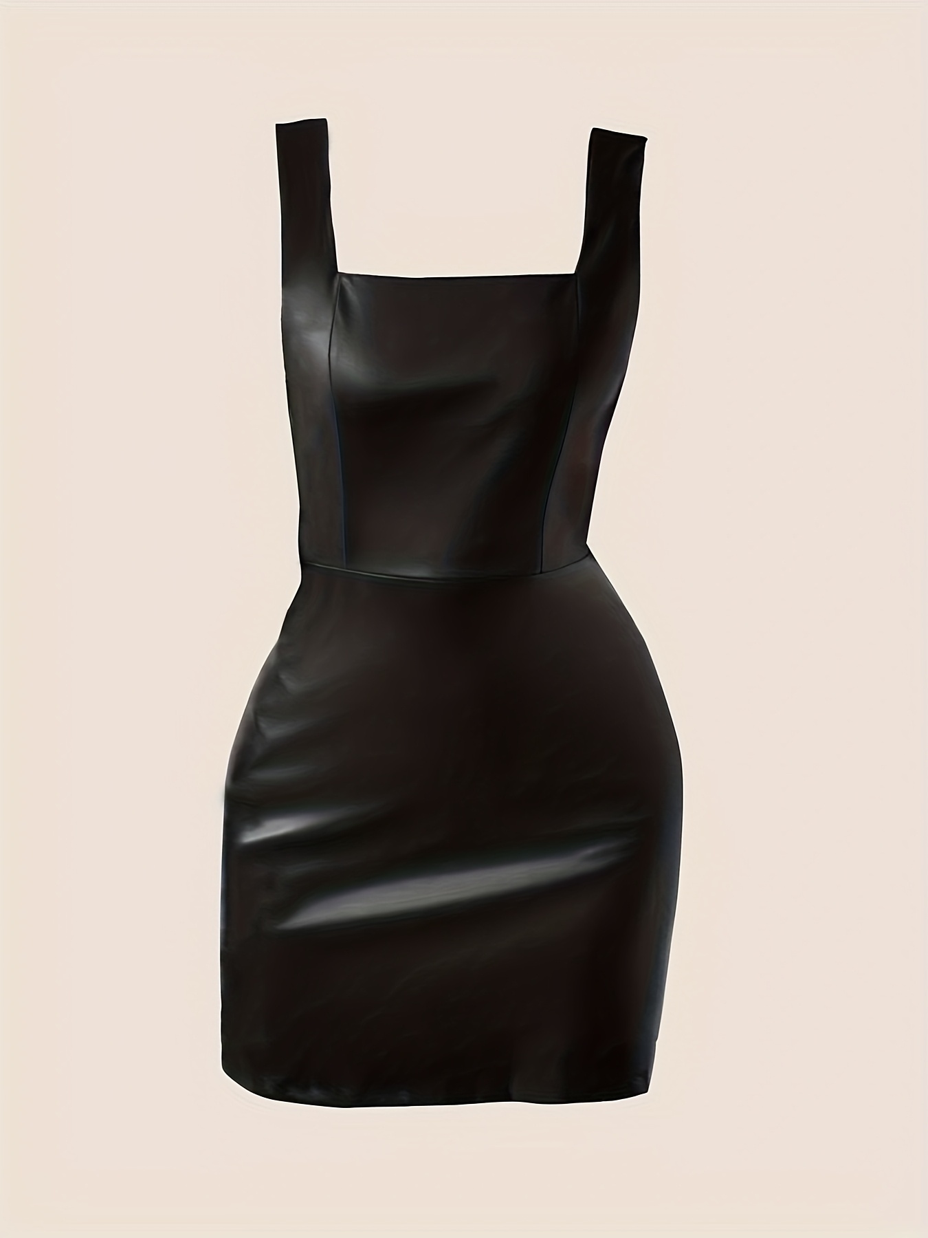chinese dress ladies Bebe Women's Laux Leather Bustier Midi Dress