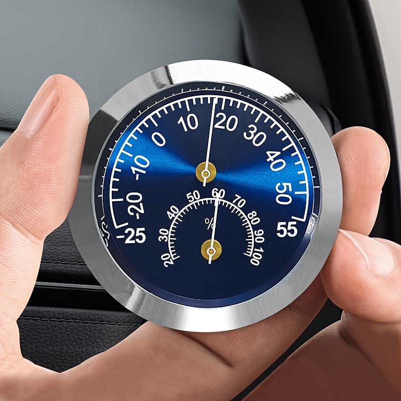 Physical Mechanical Non-electric Non-magnetic Buling Temperature Indicator -25°c~55°c Thermometer Suitable For Indoor And Outdoor, Car