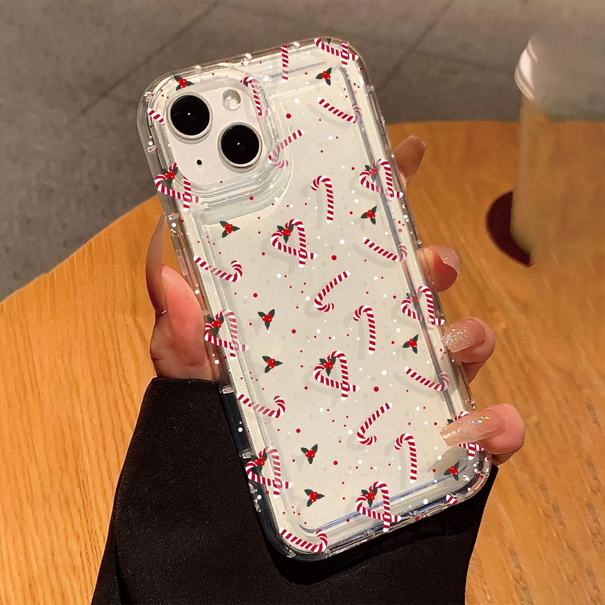 

New Winter Christmas Design Pattern Suitable For Iphone16pro Max/15/14/13/12/11 Mobile Phone Case