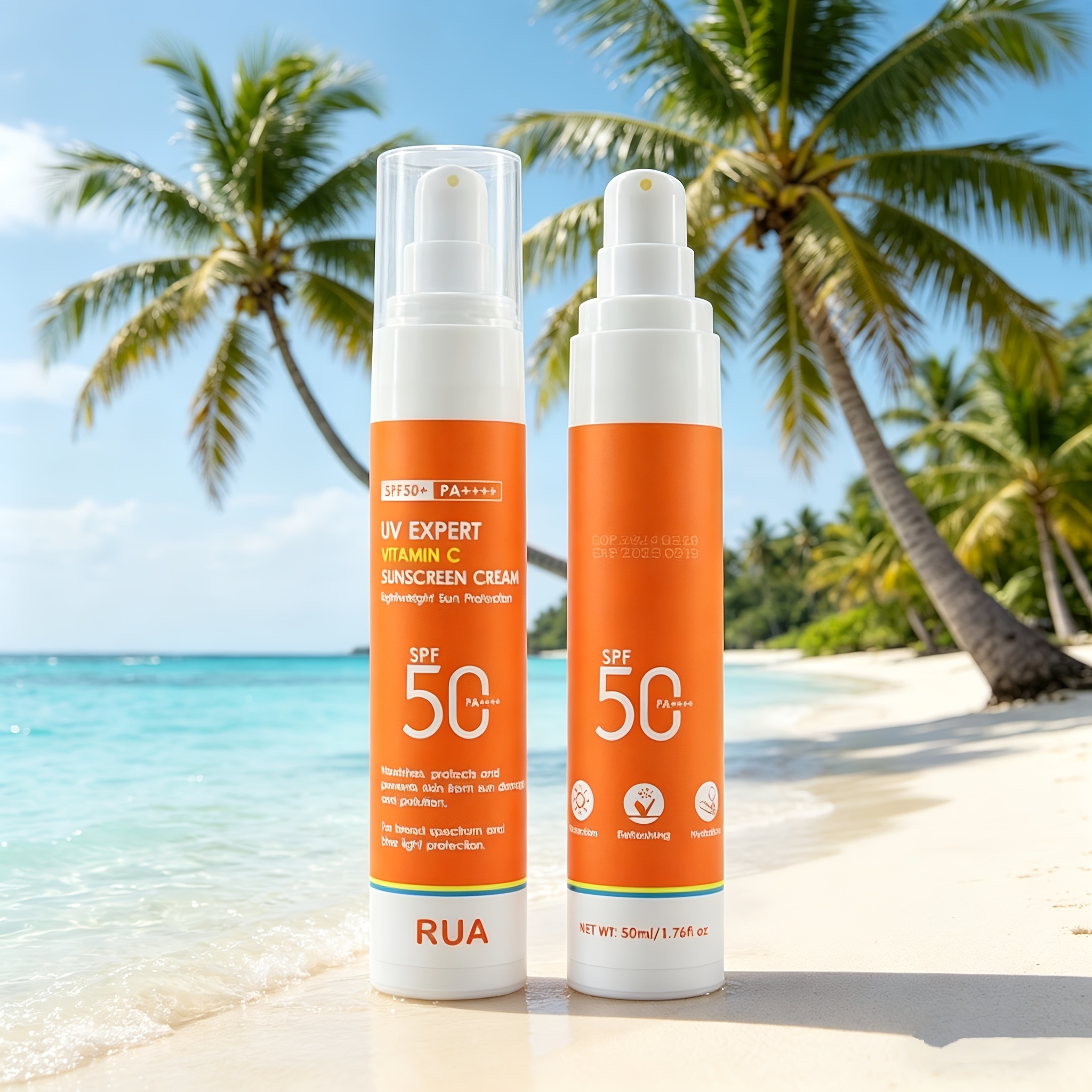 vitamin c sunscreen for face and body non greasy sweat water resistant ideal for outdoor activities on   Product details 1