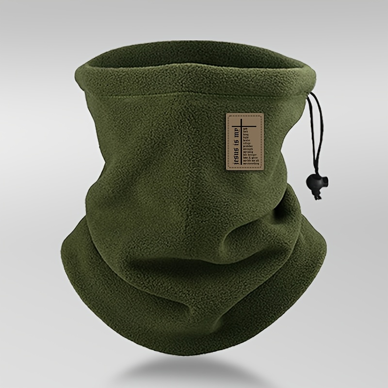 TEMU écharpe d'hiver cache-col pour sports de et cyclisme, polyvalente, , décontractée, à enfiler, simple, confortable, pour un , cadeau de Noël,