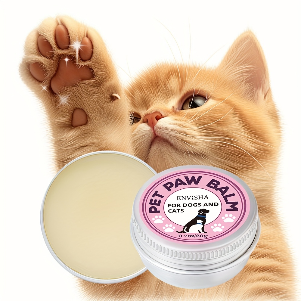 0 7oz paw moisturizer balm suitable for dogs cats hot pavement wax   formula for cracked paws dry nose instant for   paws for hot   paving stones vehicle floors Product details 7