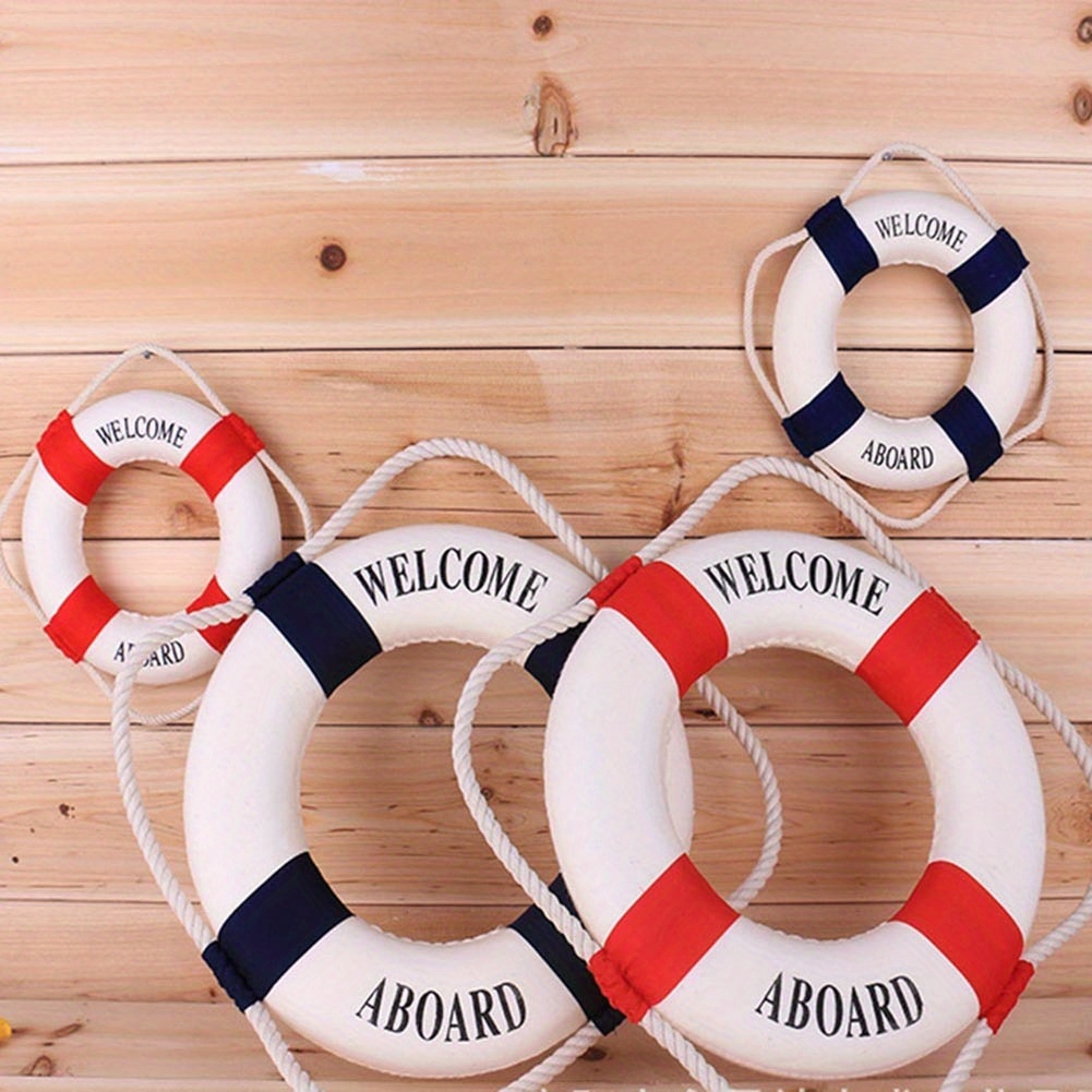 

Hanging Safety Ring Pool Foam Lifeguard Boat Swimming Ring Home Decoration