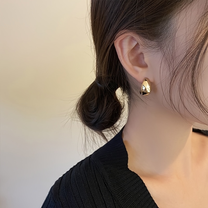 2pcs Teardrop Dangle Earrings Non Feathered for Daily & Festive Occasions