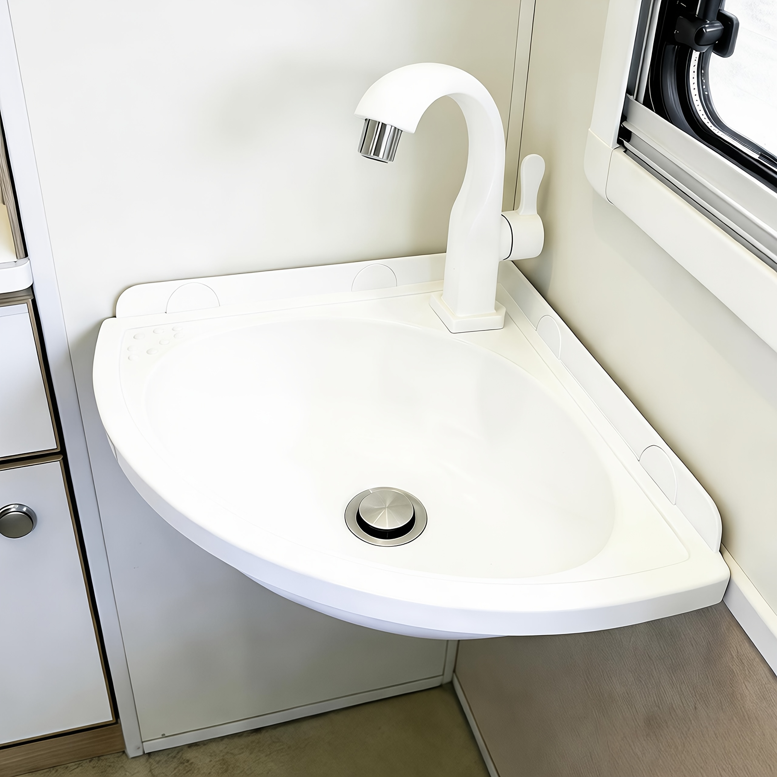 Image of Rv Sink Kitchen Sink Vegetable Sink Car Sink Lightweight Sink Convenient Installation Kitchen Upgrade Installation Additions