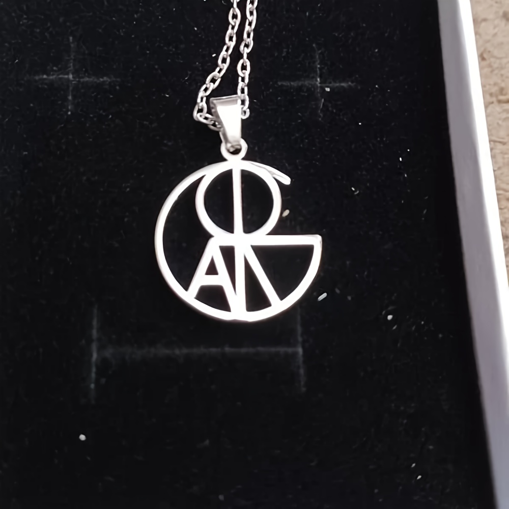 TEMU Collana personalizzata con , 1 pezzo, in acciaio inossidabile, ed elegante, di compleanno per o San Valentino