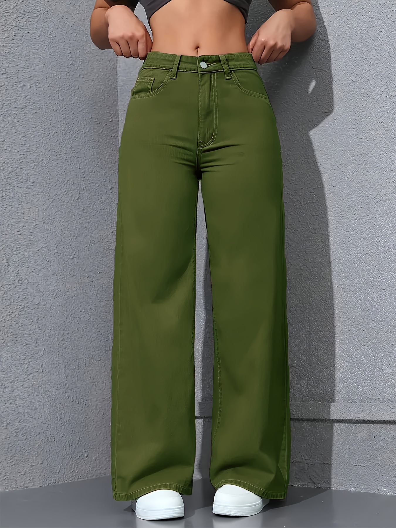 Women'S Straight-Leg Casual Trousers