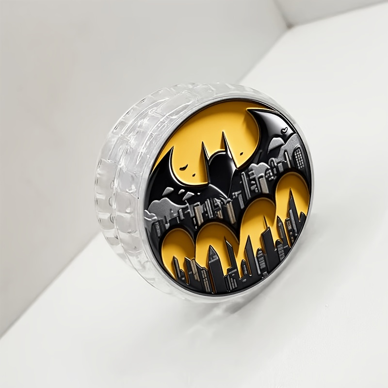 TEMU Authentic 1pc Batman , Anime Cartoon Series Theme, Smooth Spinning Decoration, Recommended For Beginners, Suitable For Outdoor Activities,