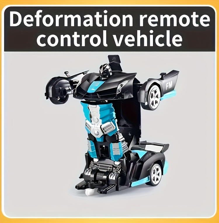 Remote Control Transforming Car-robot Toy, Electric Remote Control Robot Deformed Car, Car Model, Outdoor Sports Toy, USB Rechargeable Battery Christmas, Halloween, Birthday Gift