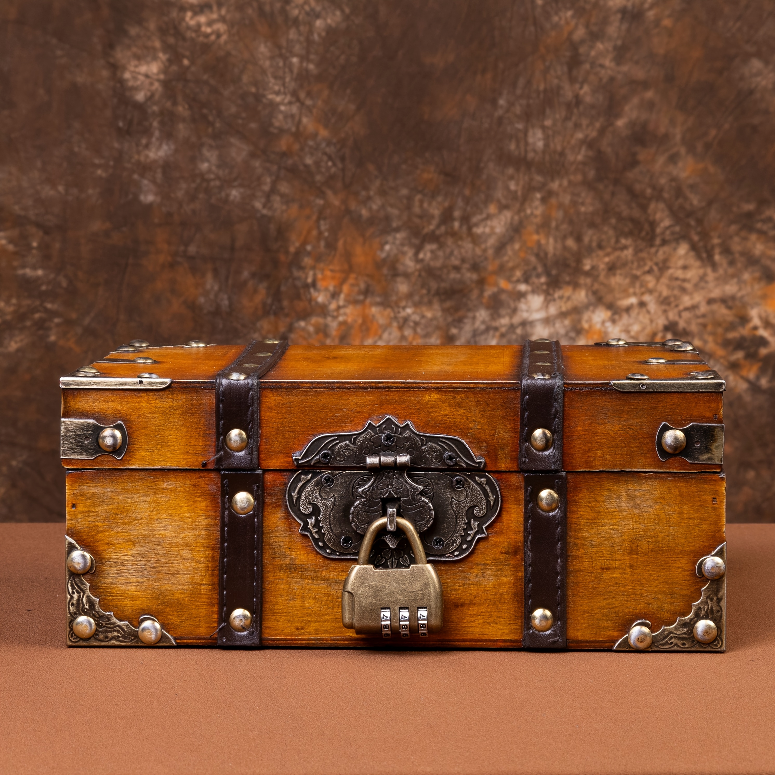 antique style solid wood box lock key Temu Canada