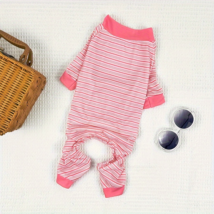 TEMU 1pc Of Breathable Terry Cloth Four-legged Dog Homewear