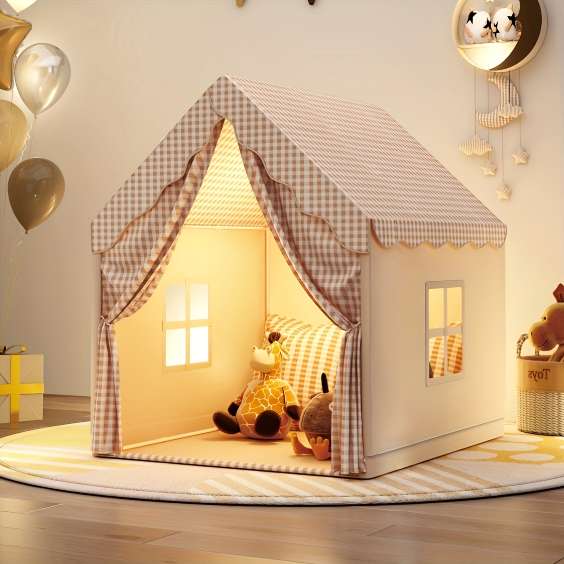 bett baldachin raumteiler kinder zelt schloss indoor spiel  spiel  kindergarten rollenspiel kleines   weihnachtsgeschenk weihnachtsgeschenk einzelzelt ohne zusätze