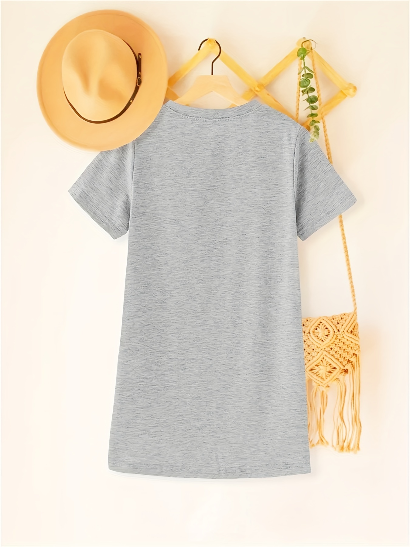 love u short sleeve dress girls casual dresses - Temu South Africa
