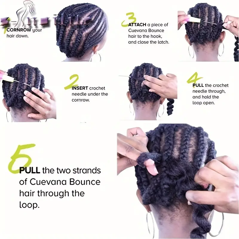 14inch 35cm handmade 3packs afro water wave crochet hair deep wave weaving braid synthetic hair extensions hairpiece ocean braids hairpieces ombre bundles bulk hair halloween christmas use for details 9