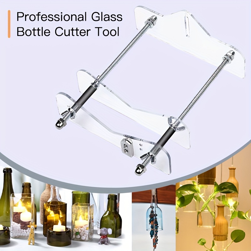 TEMU Diy Glass Bottle Cutter Tool Kit - Professional Manual Cutting For Home Use