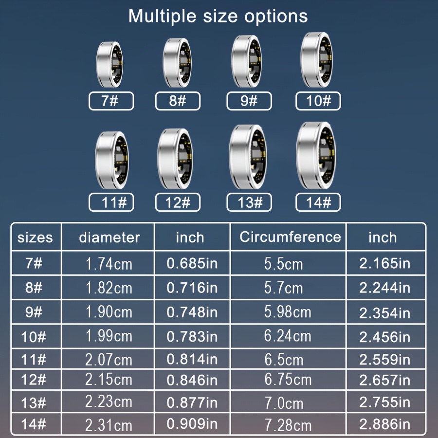 Kompaktiškas mėsinių, išmanusis žiedas – aliuminio fitneso monitorius, skirtą sekimui, skirtingi treniruočių režimai, plaukimas, dviražavimas, vidaus bėgimas, belaidis ryšys ir ilgesnis akumuliatoriaus laikas. Puikus dienos dovana jūsų partneriui, prieinama juodoje spalvoje.