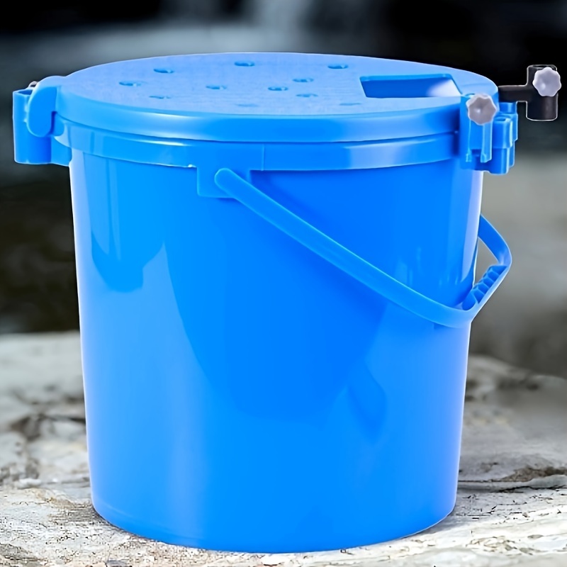 Fishing Bait Bucket Plastic Lure Earthworms Bucket - Temu United Kingdom