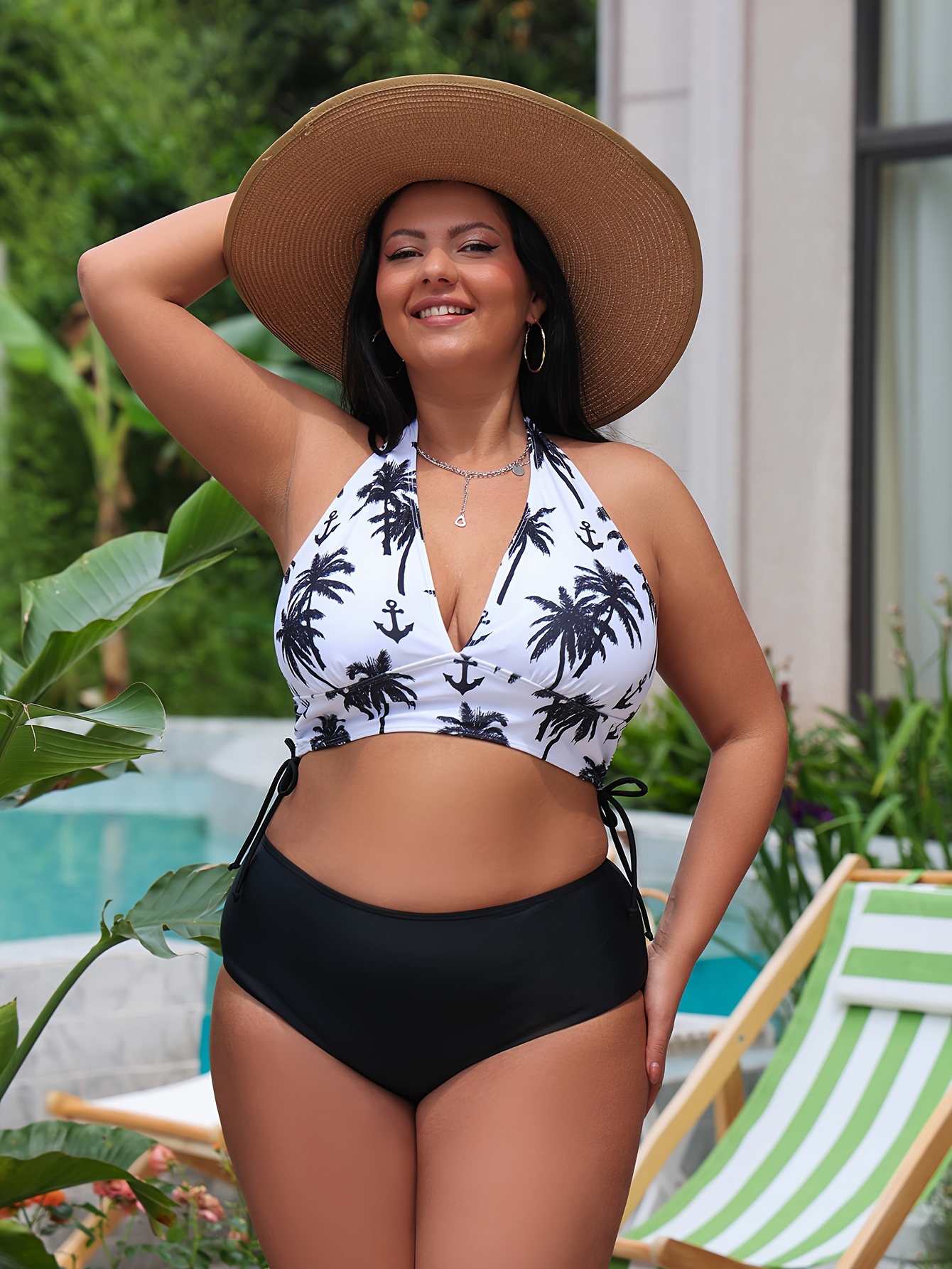 Swimwear Plus Size Beach Clothes Stylish Plus Size Bikini Set