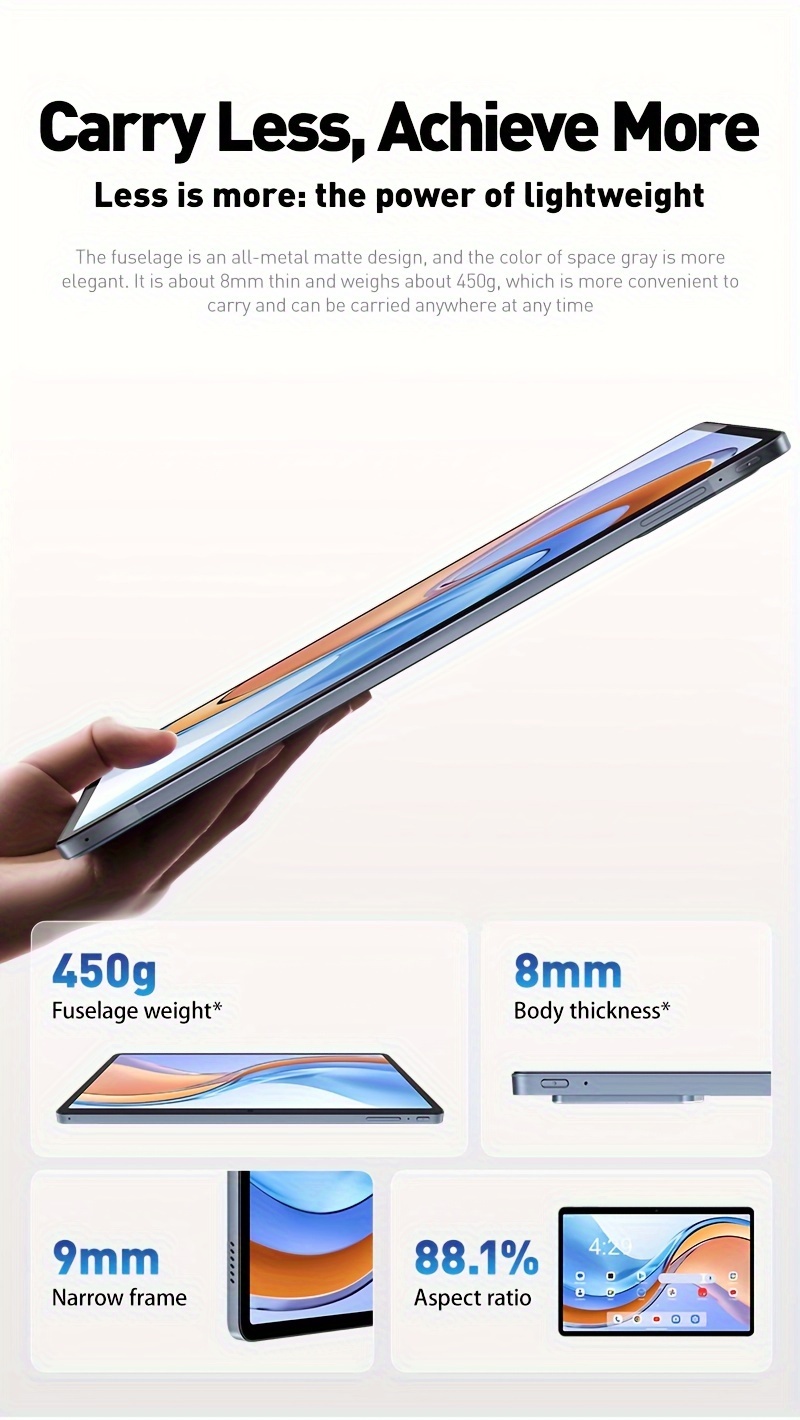 android 14 tablet 10 1 inch face t606 chip 12gb 128gb rom support expansion 1tb of storage google certified 5gwifi front and rear dual cameras with charger leather case details 10