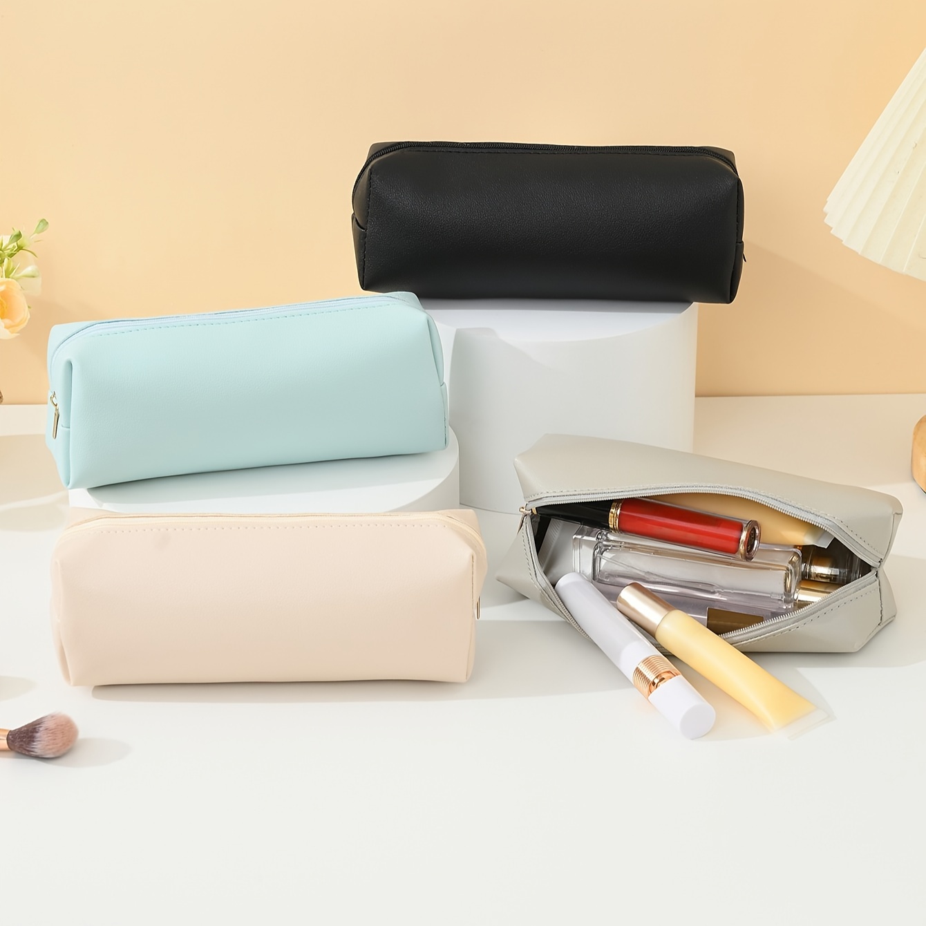 

Un Trousse de Maquillage Portable et Simple pour Voyage, Trousse de Maquillage