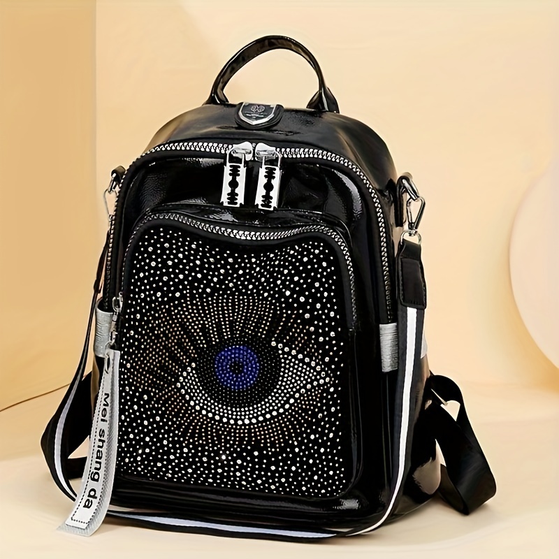 

New 2024 Double Shoulder Bag 's Hot Diamond Large -end Shoulder Bag