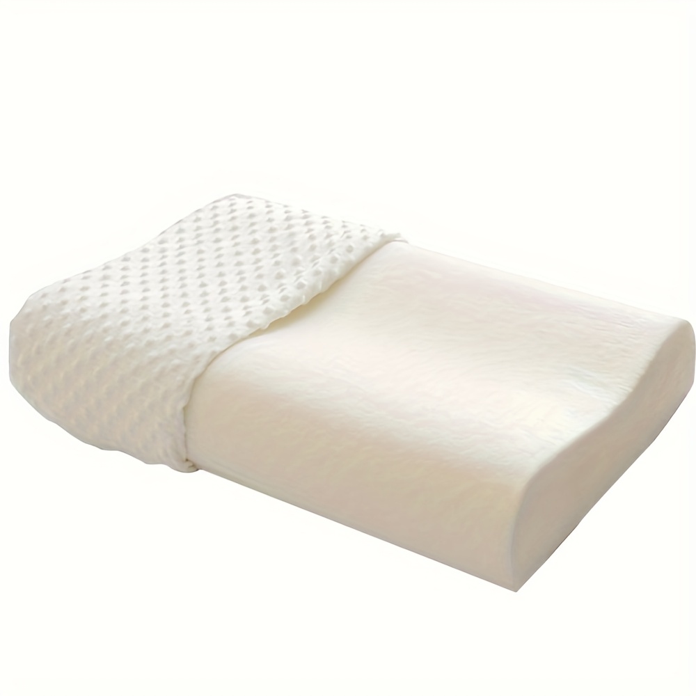1pc S Size Memory Pillow, Natural Cushion – Compact & Portable, Soft And Comfortable Sleep Support