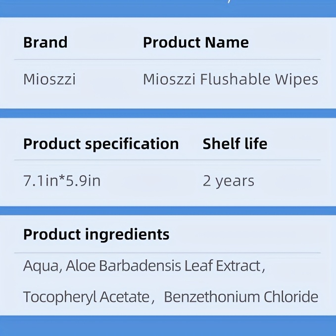 MIOSZZI Thickened Butt Wipes, Flushable Wet Wipes, XL Size Toilet Paper, No Alcohol, Quick-Dispersing, Unscented Toilet Wipes, Personal & Household Cleaning Wipes, Family Size, Local Warehouse