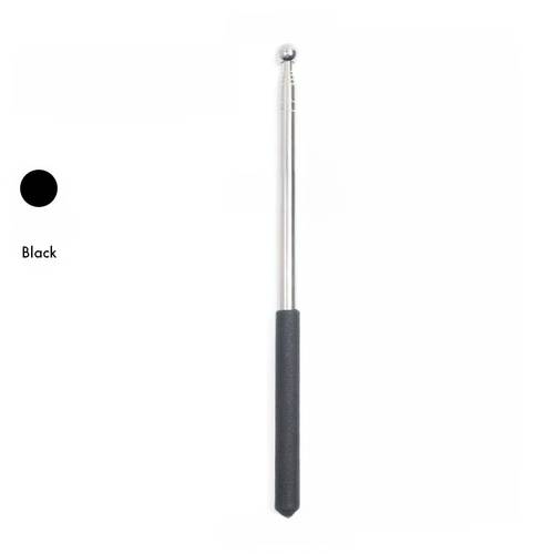stainless steel telescopic pole heavy duty retractable flagpole teaching staff with non slip handle free scaling design manual operation no batteries electrical power for outdoor camping classroom multi functional adjustable pole
