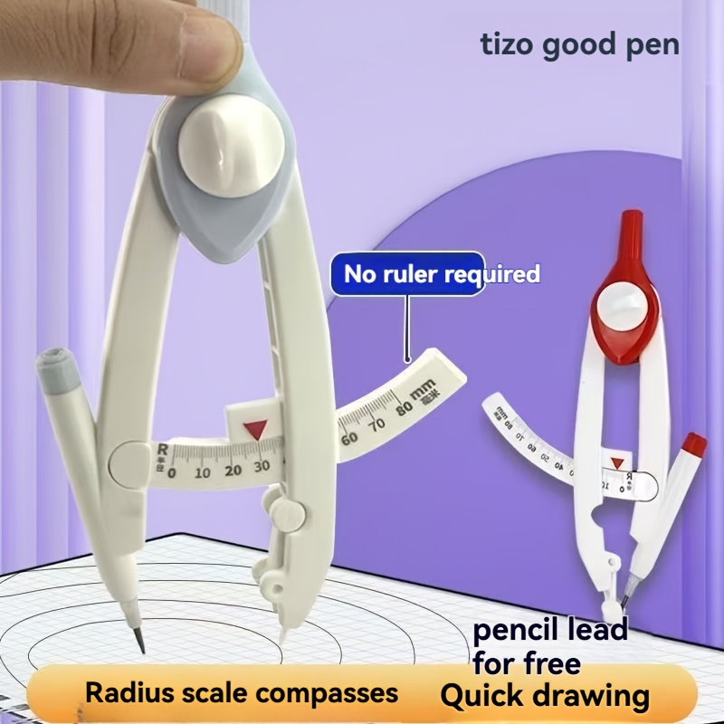 Professional Drawing Tool, Ruler and Compass Set
