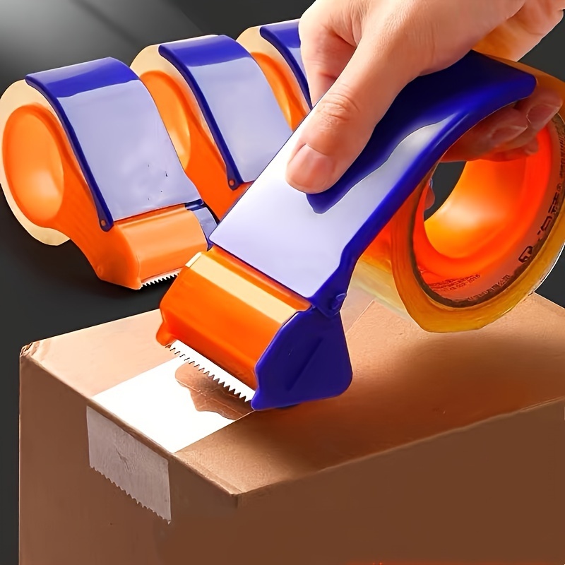 

Ergonomic Packing Tape Dispenser: Lightweight, Handheld, Heavy Duty Tape Cutter For Factory, Workshop And Contractors - No Power Required