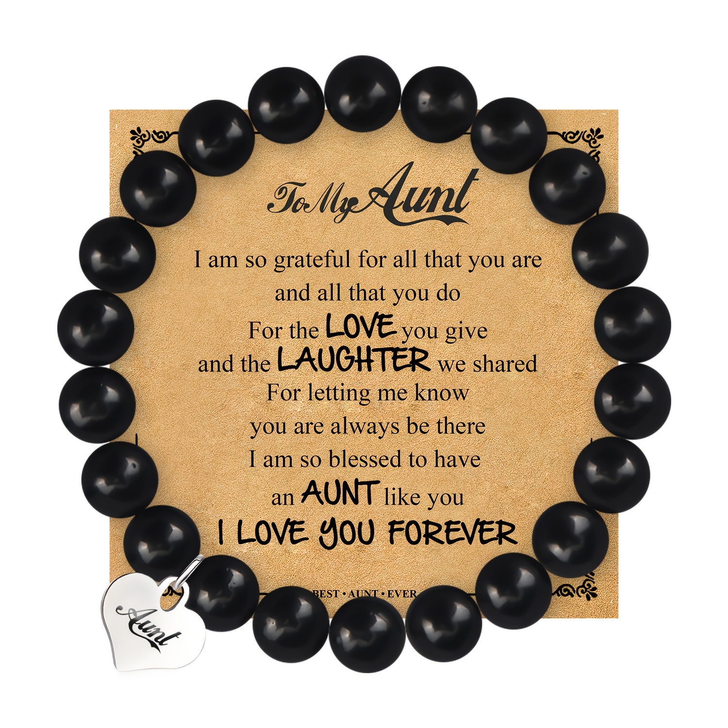 Women's Charming Peach Heart Bracelet, Romantic Gift