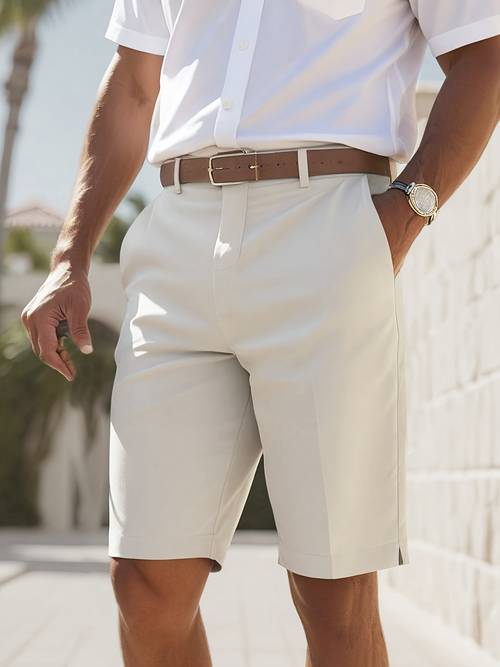 item picture lightweight quick drying casual suit shorts ideal for casual attire light business occasions and summer comfortable summer outdoor sports and mens casual shorts chino shorts