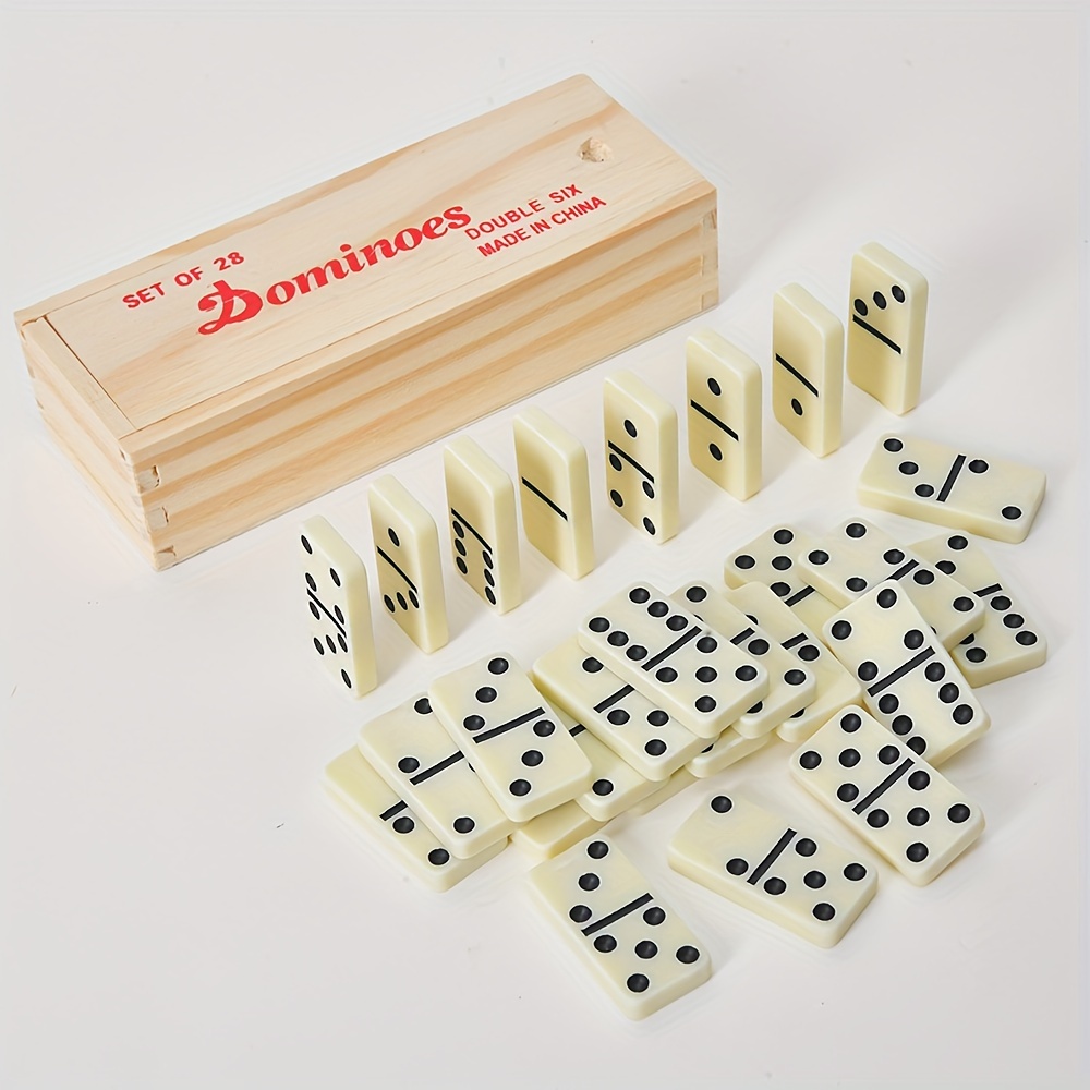 100 Pièces Dominos Colorés/32 Composants Jeu De Dominos Pour - Temu Canada