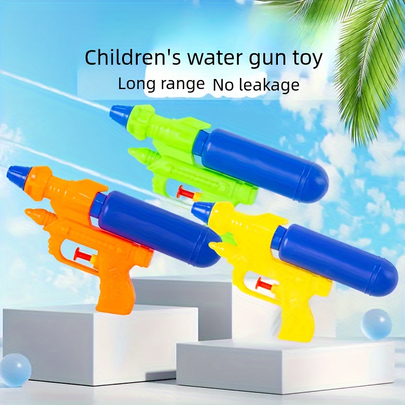 

Kids' Super Soak Fun Water Gun Set - Portable, Child-friendly Summer Play Toy For Ages 3-6, Pvc Material