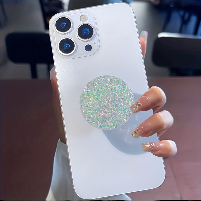 TEMU 1 support de téléphone "" à paillettes haute , rotation multifonctionnelle à 360°, support de téléphone portable
