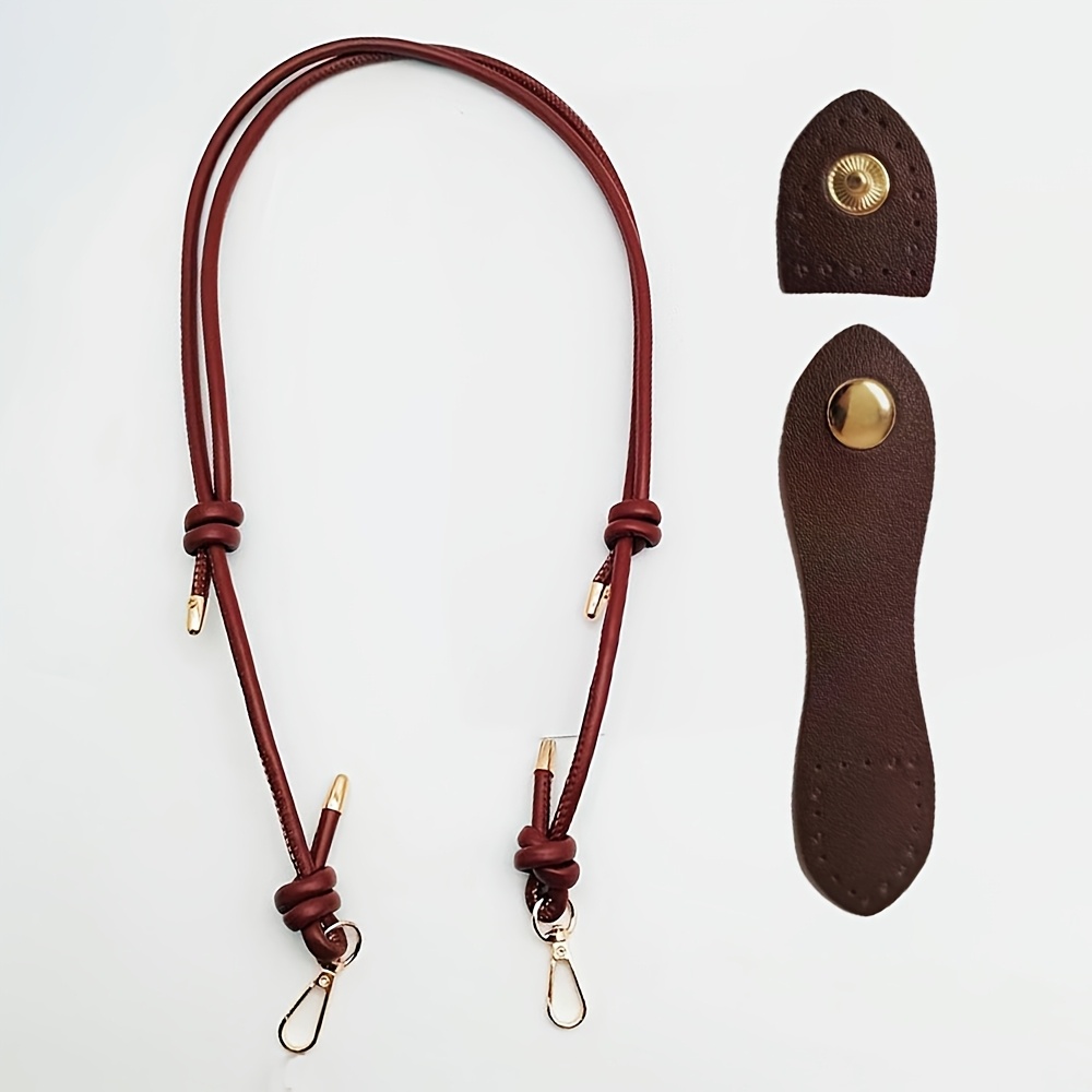 TEMU 3 piezas/bolsa Correa + Hebilla Hebilla para colgar bolsas, Hebilla para bolsas tejidas de hilo, Adiciones para bolsas hechas a , Hebilla para
