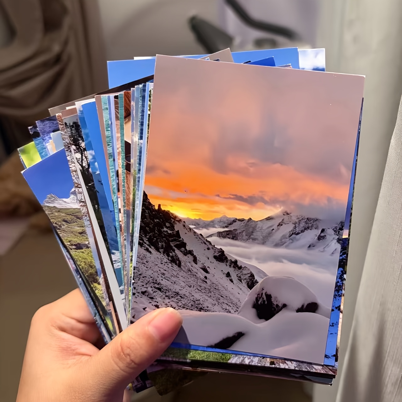 TEMU 10pcs Custom Photo Printing, Custom Photo Development, 5 Inch Album Paper, High-definition Printing, Suitable For Christmas, Thanksgiving,