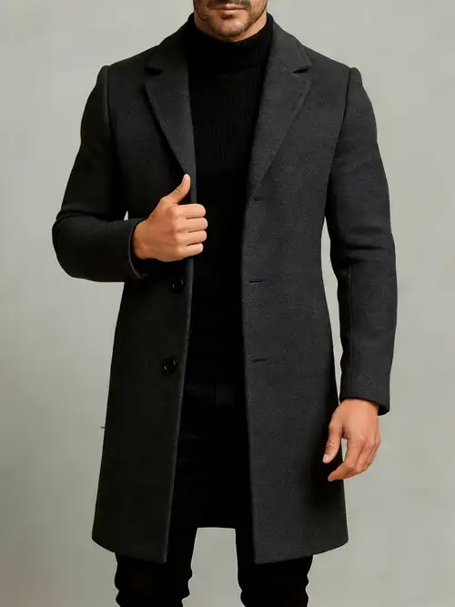 2026 Spring/Autumn European and American *'* * Wrinkle-Resistant Wear-Resistant Durable Exquisite Elegant High-End * Versatile Solid Color Trench Coat * Lightweight Single-Breasted Trench Coat 2026 Spring/Autumn European and American *'* * Wrinkle-Resistant Wear-Resistant Durable Exquisite Elegant High-End * Versatile Solid Color Trench Coat * Lightweight Single-Breasted Trench Coat