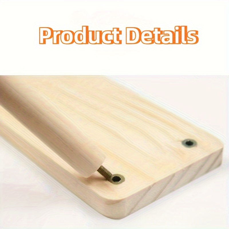 Wooden Hamster Platform with Chew-Resistant Play Landscape