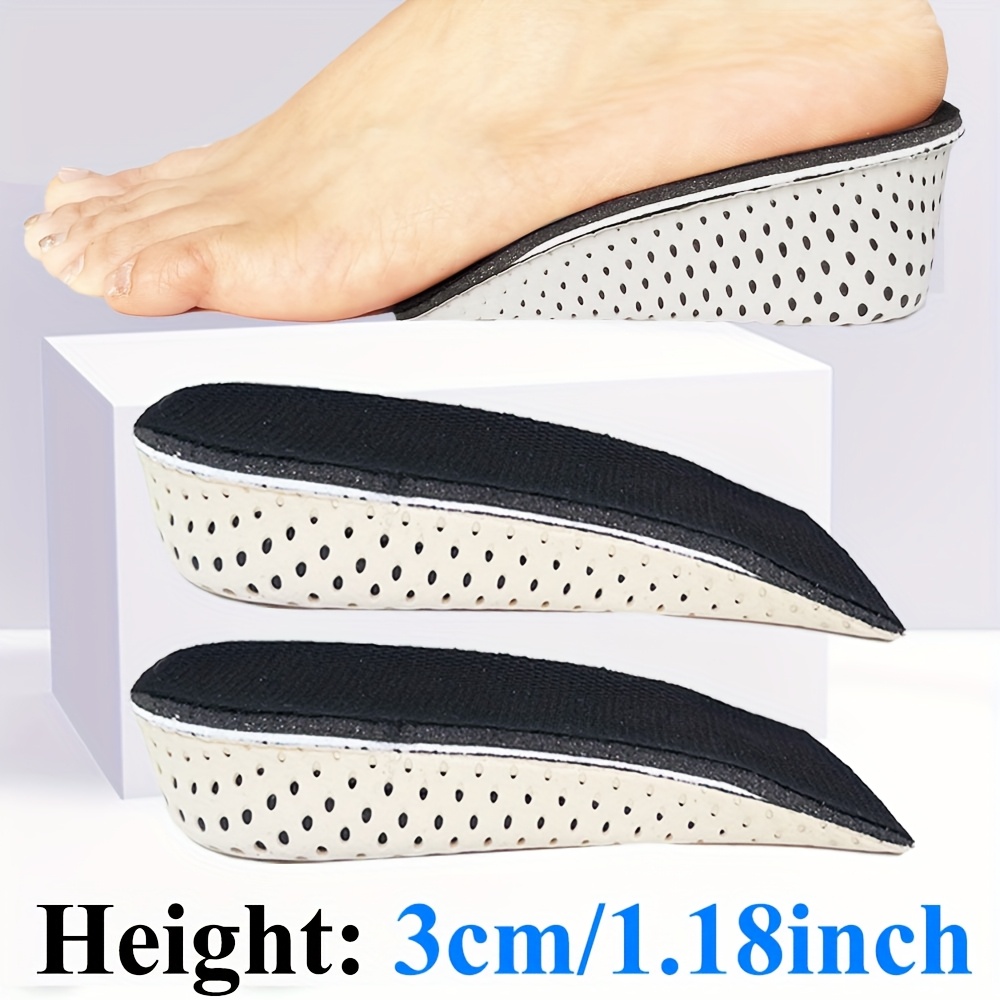 E-shop Höhenverstärkende Halb-Einlegesohle - Wabenstruktur Stoßdämpfung Höhe 2/3/4/5 cm Unisex