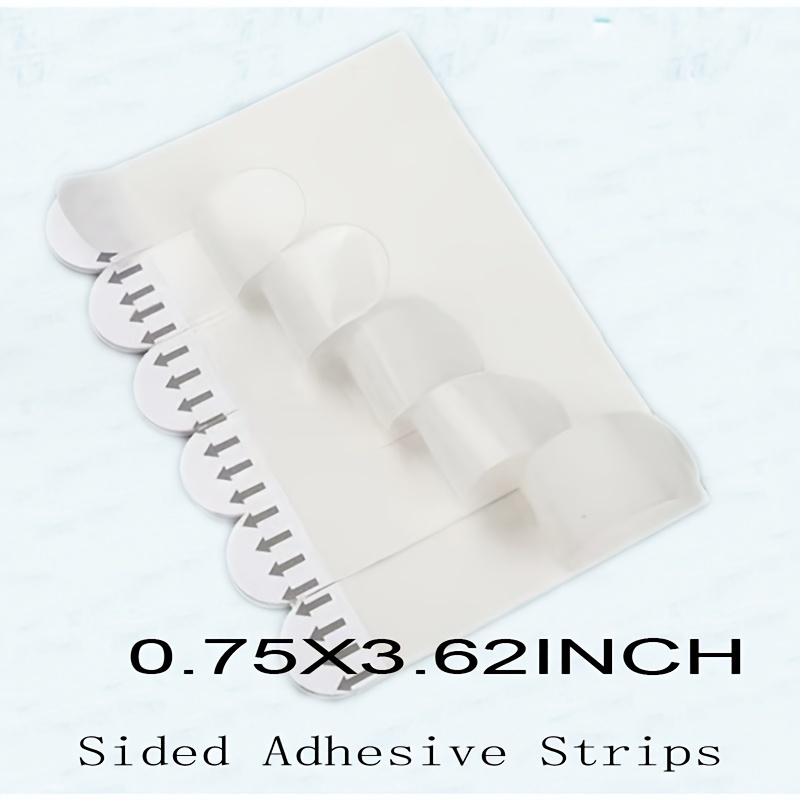 Damage free Double sided Adhesive Strips Indoor Wall Hooks - Temu