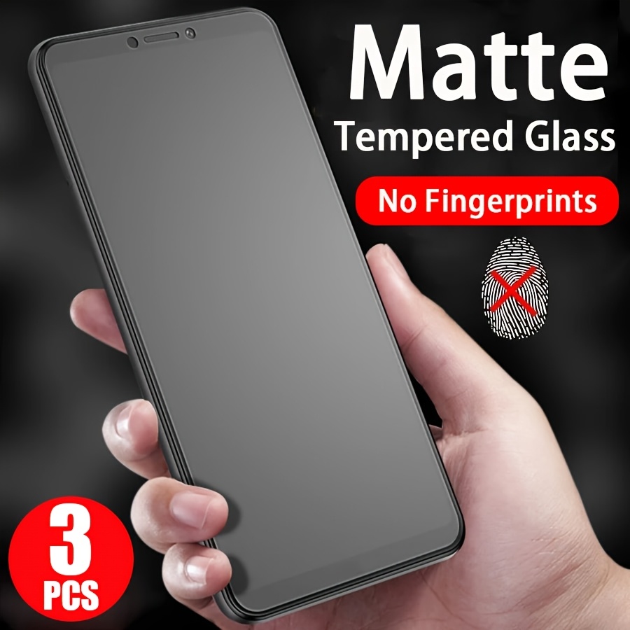 

3pcs Matte Screen Protector Glass For A55 A54 A16 A06 A53 A73 A15 A35 A14 A34 A13 A52s A12, Anti Glare, Anti , Shatterproof Quick Installation