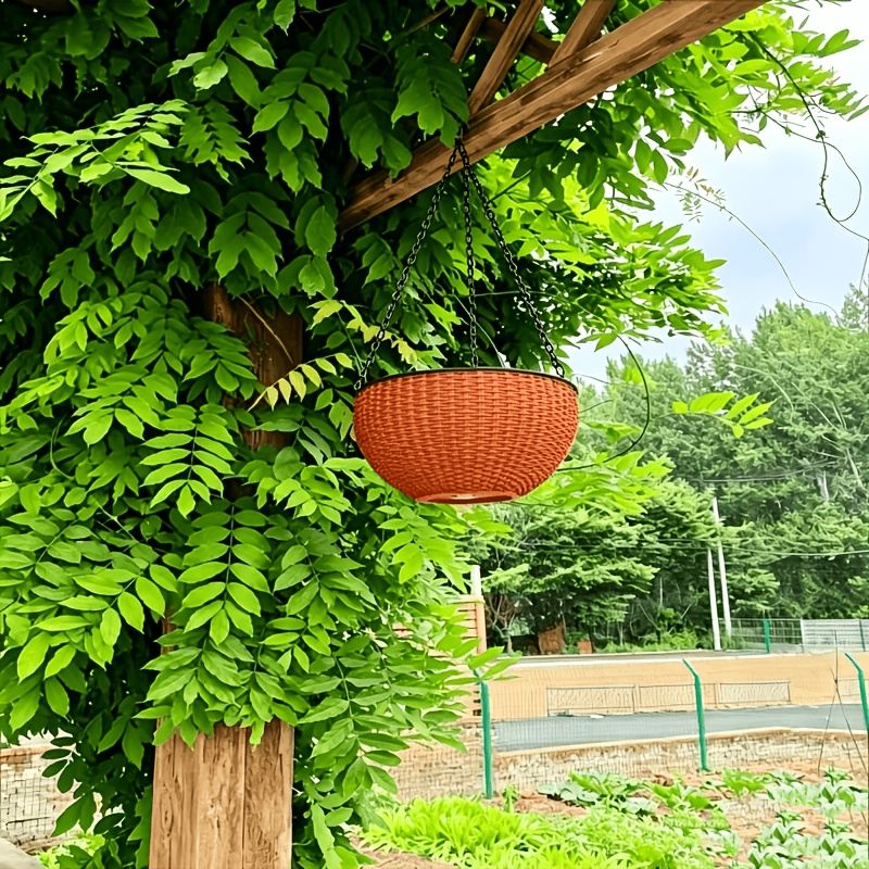 TEMU 두꺼워진 업그레이드형 매달이 올삼엽수국 화분 세트, 공중에서 우아하게 뻗어나가는 식물을 위한 제품. 강한 하중 지지력과 공간 절약형 디자인으로 발코니, 거실, 창턱 등 다양한 공간에 쉽게 걸 수 있습니다. 심플하면서도 생동감 넘치는 디자인으로 집에 자연...