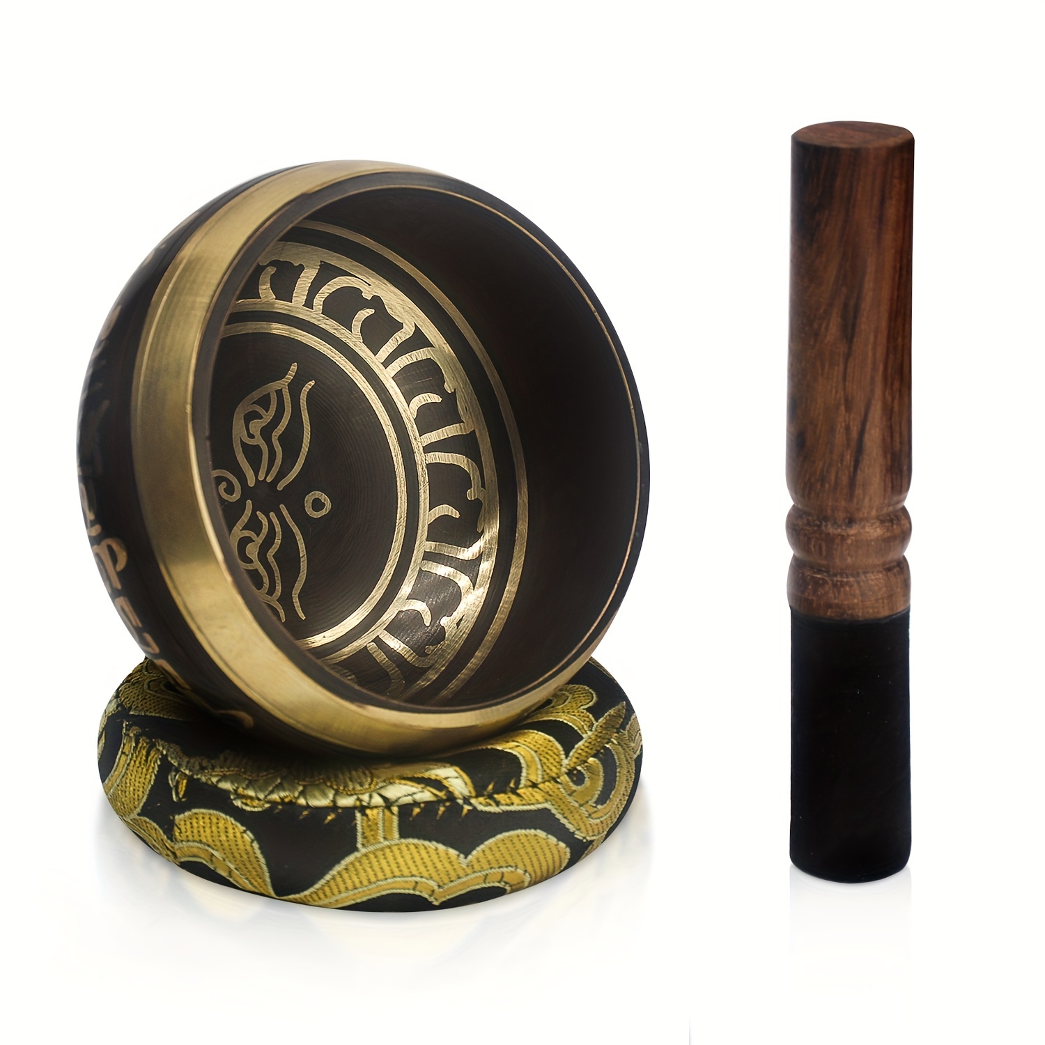 TEMU 3.5-inch Singing Bowl Set, Sound Bowl Meditation Bowl, Meditation Bowl For Yoga, Meditation Sound Bowl