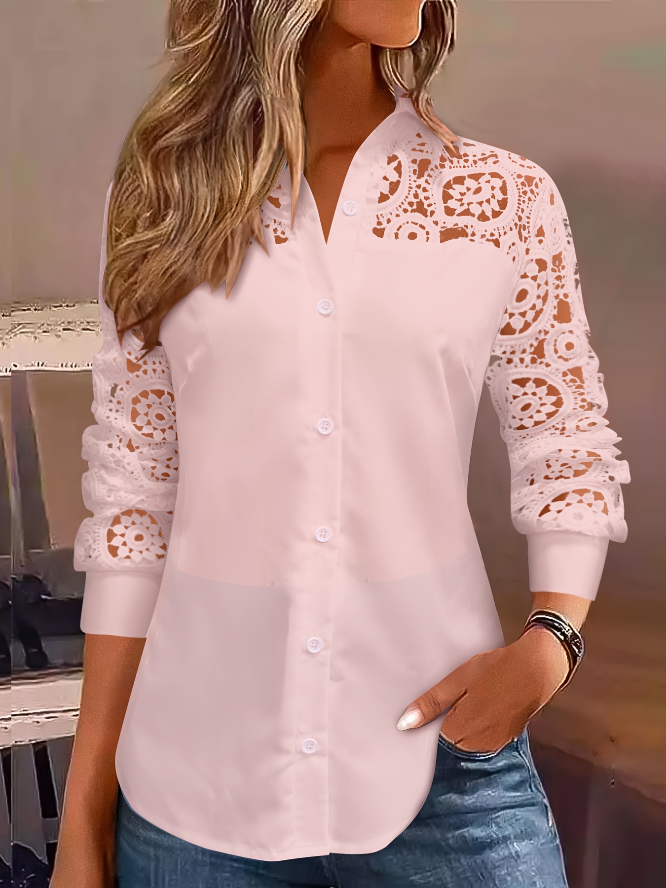 Estilo De Blusas De Vestir Dulce Mujer Tops Moda Blusa De Satén